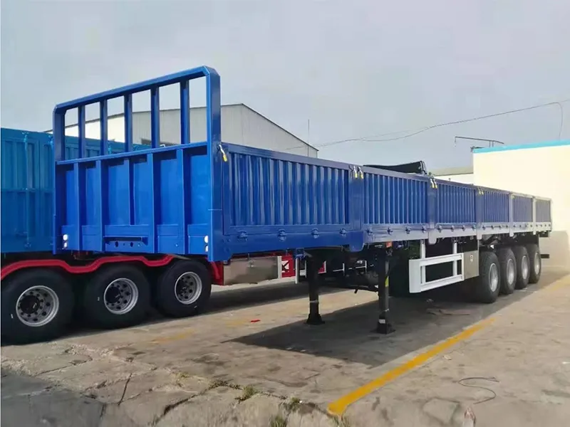 4 Axles Sidewall Semi Trailer