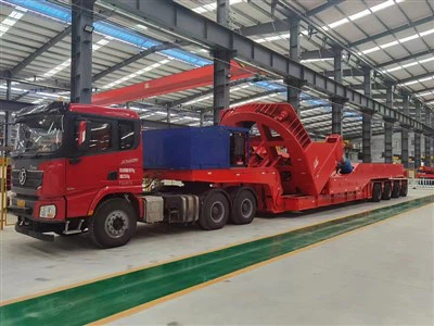 Come garantire il corretto allineamento di un rimorchio per calcestruzzo durante il traino?